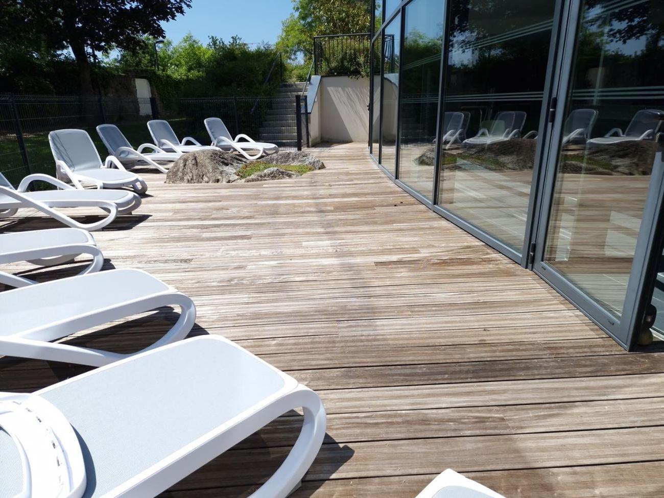 Nid D'Aven Charmante Maison, Piscine De Fevrier A Octobre 1-6P Dans Residence Pont-Aven Kültér fotó